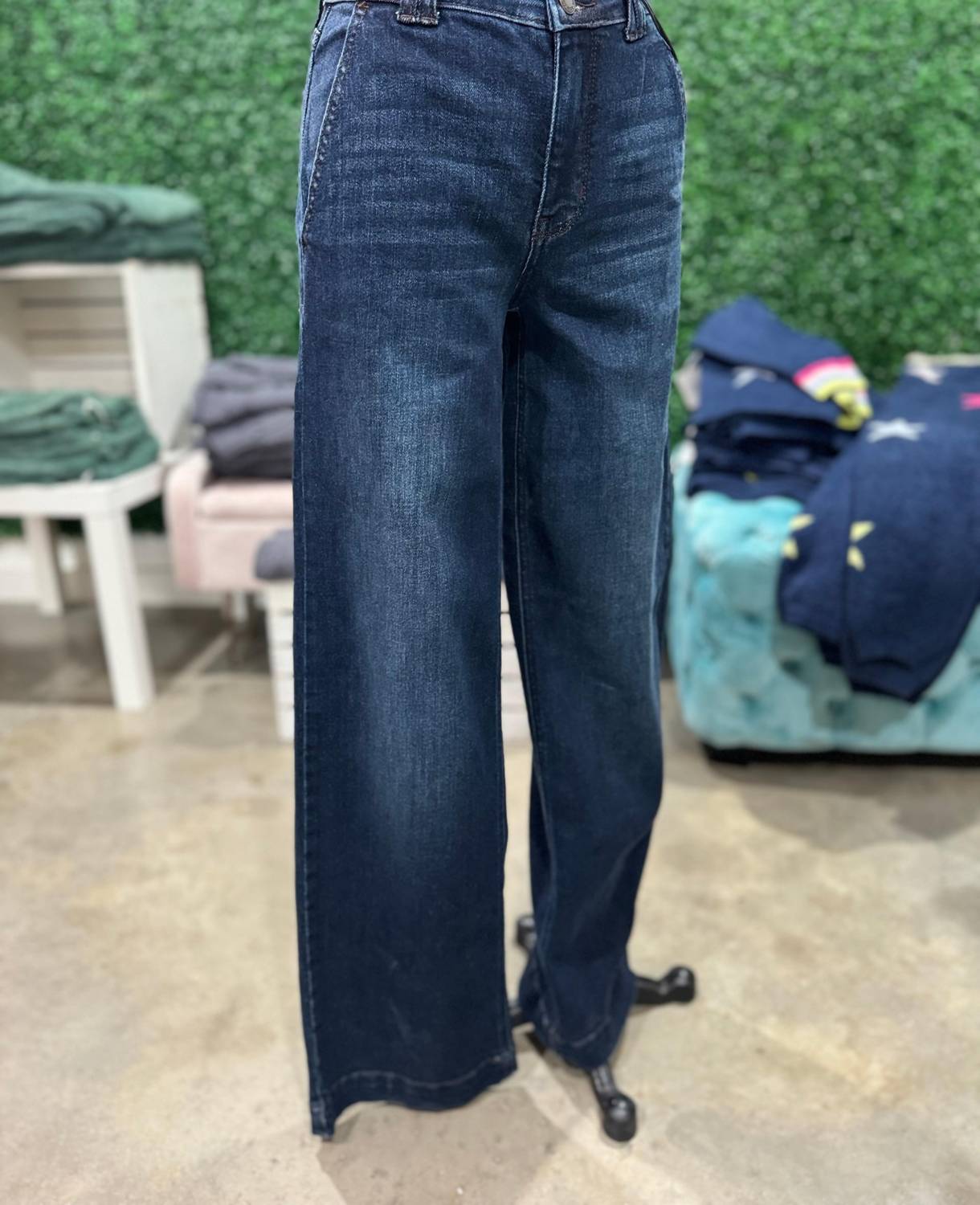 Judy Blue - Women's Lois Wide Leg Jeans