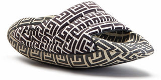 Balmain - Men's Quilted Leather B-it Monogram Sandals