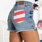 Judy Blue - High Waist American Flag Shorts