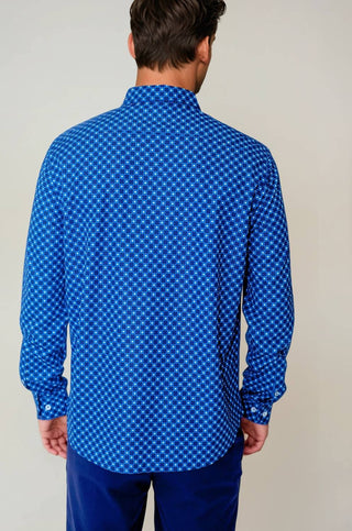 Buki - Retro Blues Long Sleeve Tech Shirt