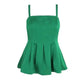 Adelyn Rae - Amabel Pleated Peplum Top