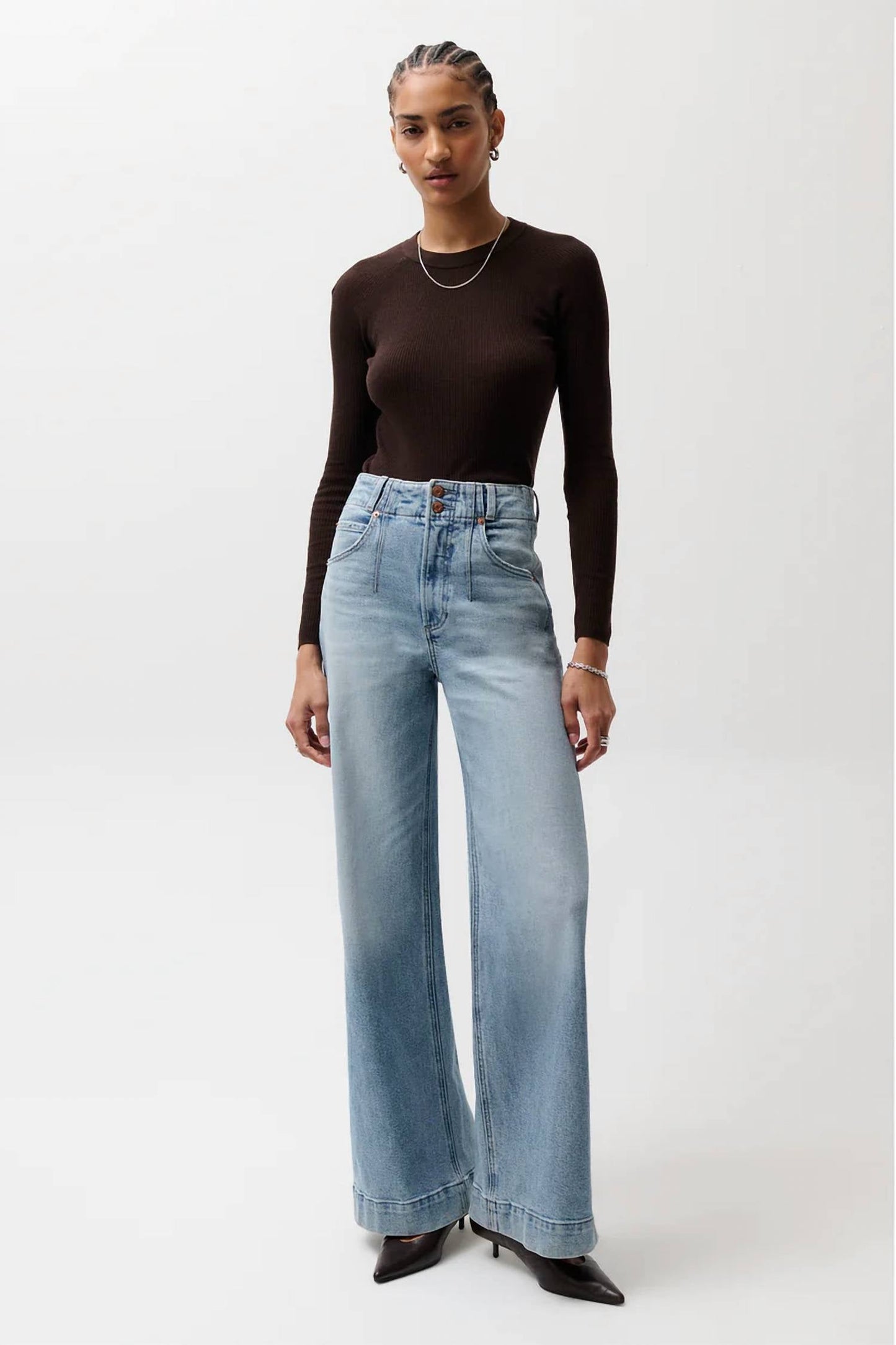 Pistola - Lana High Rise Ultra Wide Leg Jean