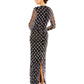 Mac Duggal - Hand Beaded Crystal Rhinestone Evening Gown