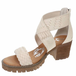 Very G - Women's Vana Embossed Heel Sandal