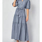 Big Hit Fashion - Stripe Maxi Dress