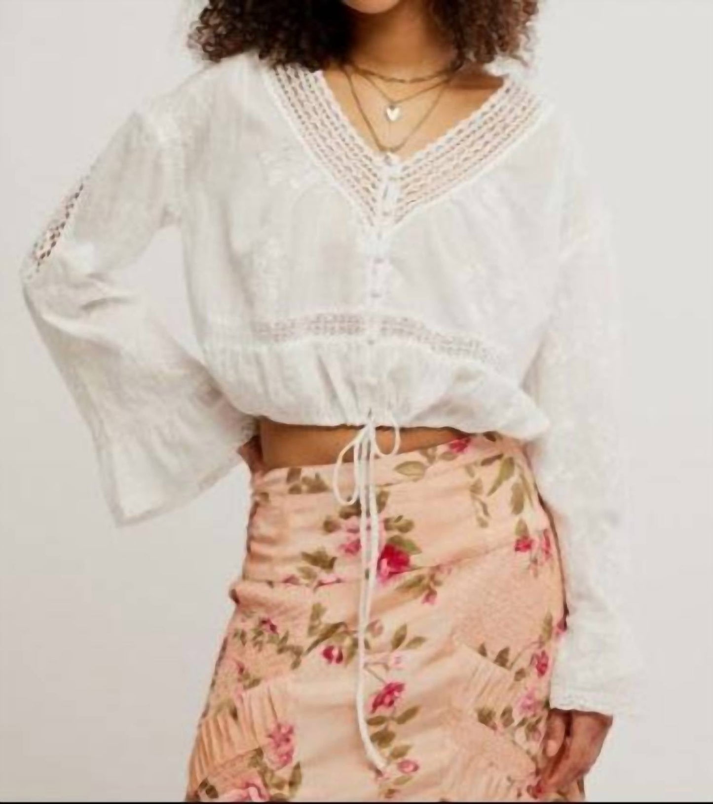 Free People - Sweet Love Blouse