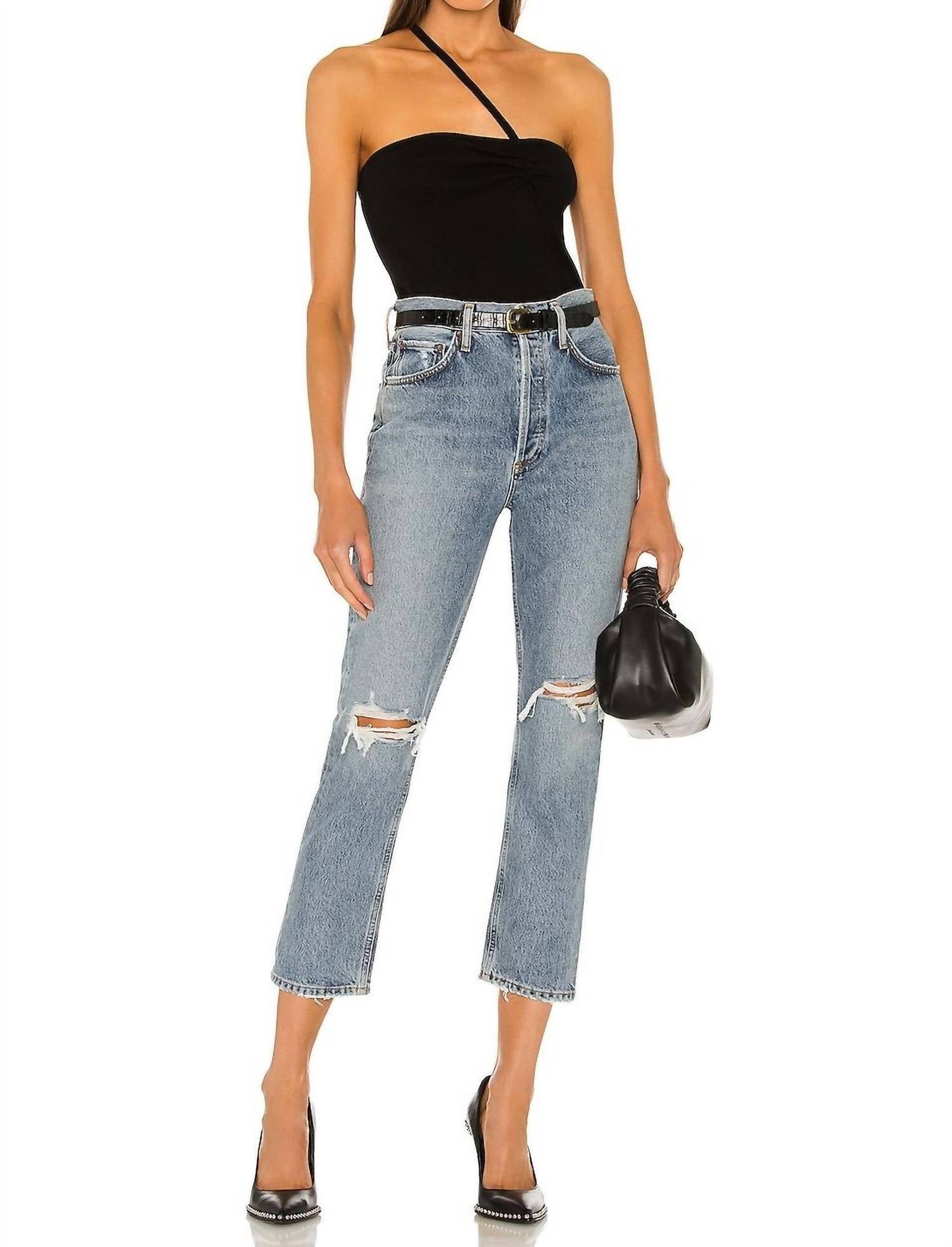 Agolde - Riley High Rise Crop