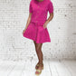 Entro - Women's Button Cardigan Skirt Set