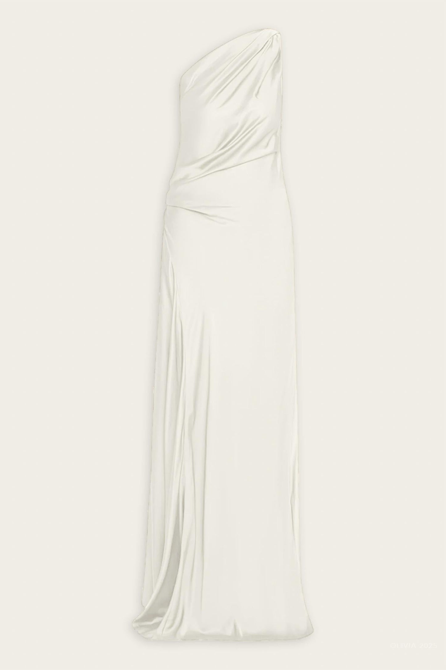 A.L.C. - Aster One-shoulder Satin Gown