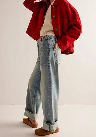 Free People - Palmer Cuffed Jean