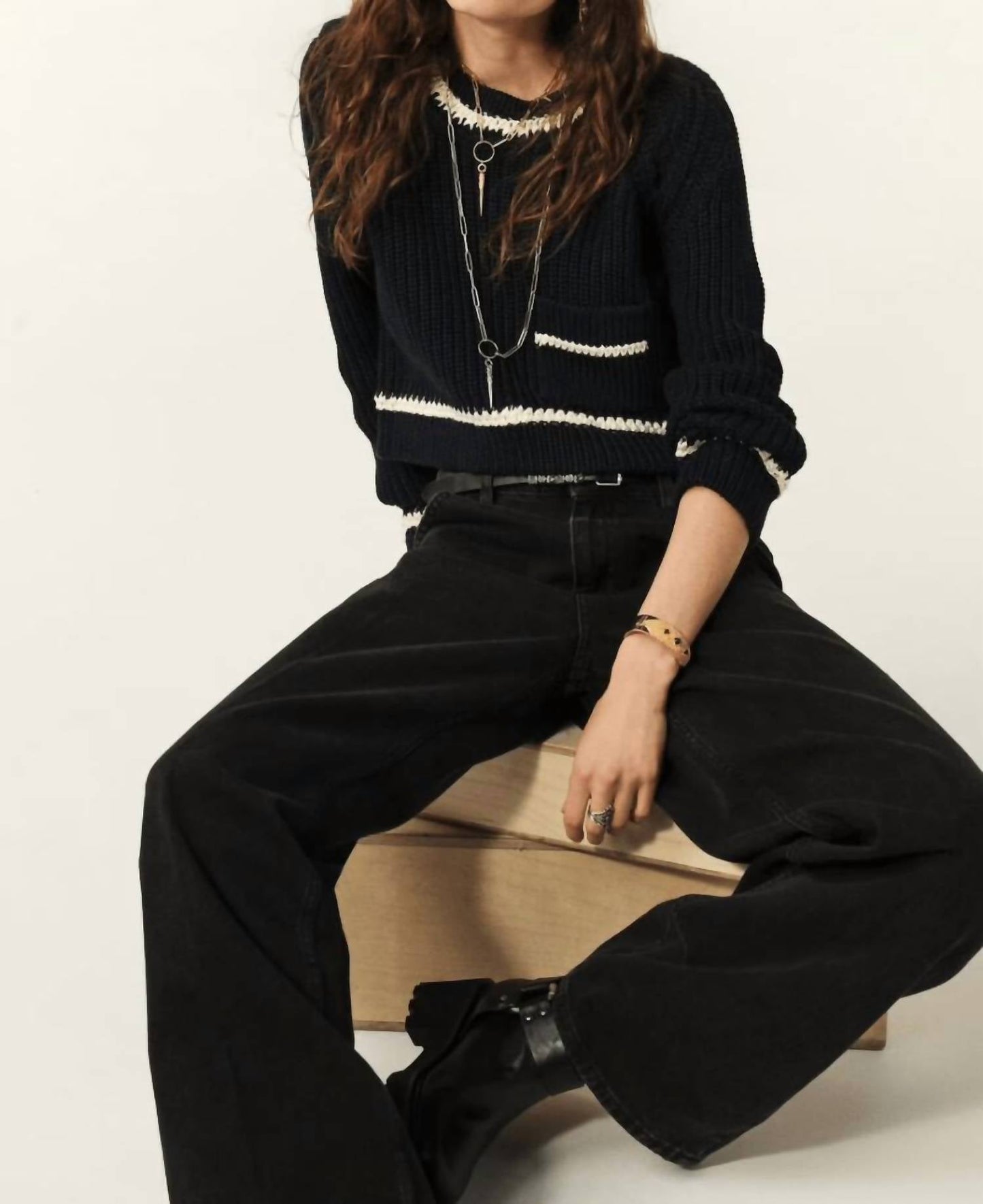 Ba&Sh - Bota Striped Sweater