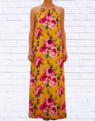 Calypso - Demi Column Maxi Dress