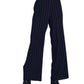 Bella Dahl - Lurex Stripe Wide Leg Pants