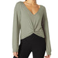 Beyond Yoga - Twist Up Reversible Pullover Sweater