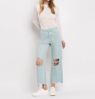 Vervet By Flying Monkey - CROP FLARE JEANS