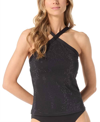 Michael Kors - Studded High Neck Tankini
