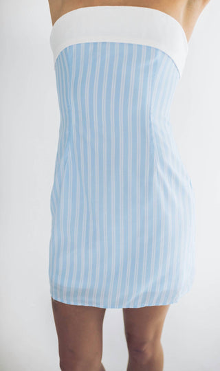 Falcon Park - Alma Strapless Mini Dress