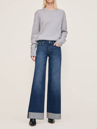 Dl1961 - Women'S - Hepburn Wide Leg Mid Rise Jeans