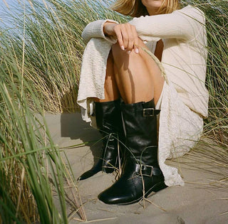 Free People - Women's Ride Or Die Engineer Boots