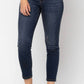 Judy Blue - Mid Rise Cropped Relaxed Denim Jeans