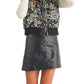 &Merci - Floral Cropped Puffer Vest