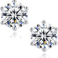 Allyanna Gifts - Women's Prong Moissanite Screwback Earrings