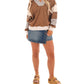 She + Sky - Girl on the Go Colorblock Sweatshirt