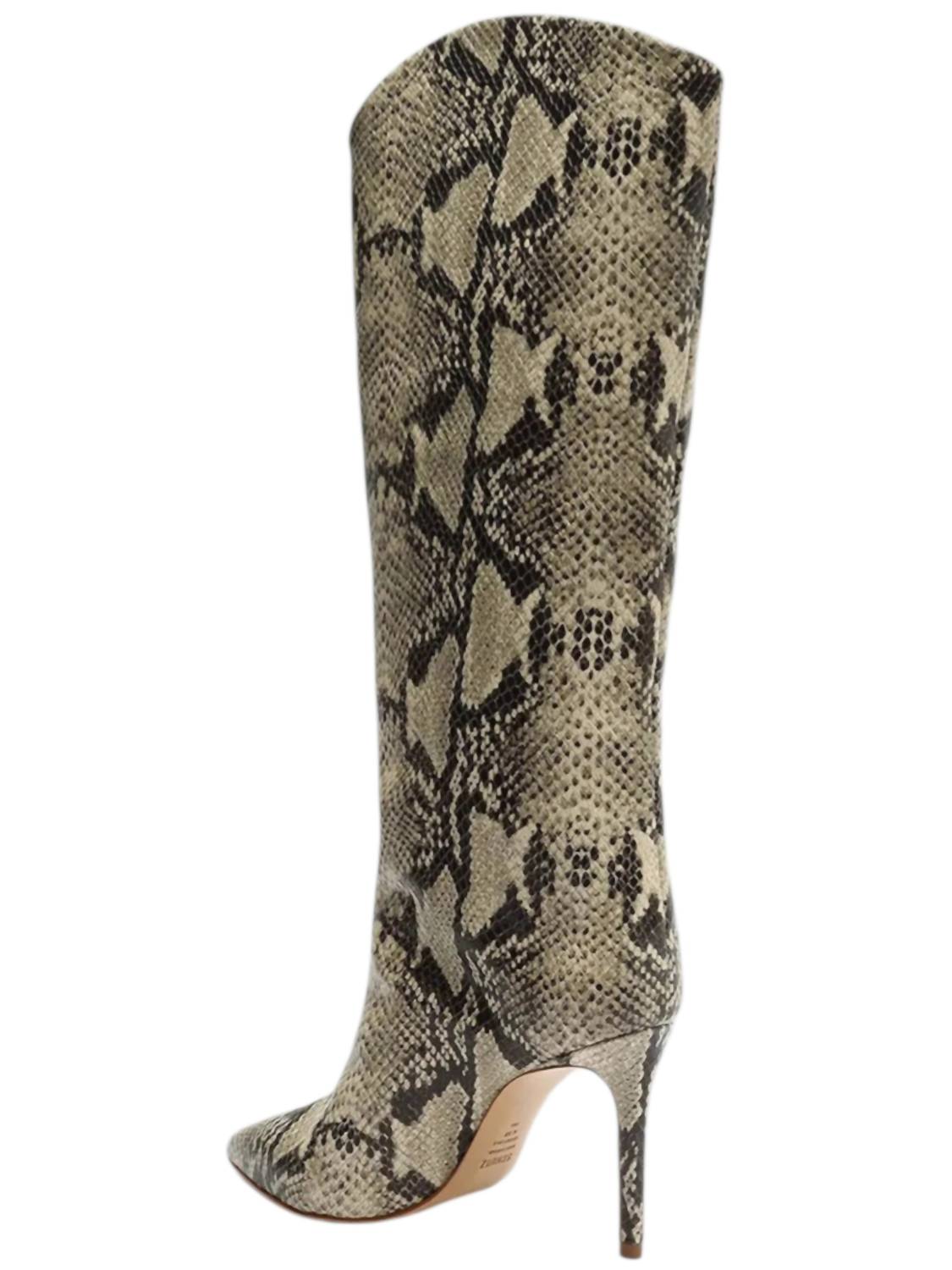 Schutz - Women's Maryana Snakeskin Printed Boot