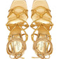 Valentino Garavani - Rockstud Lace Up Sandals