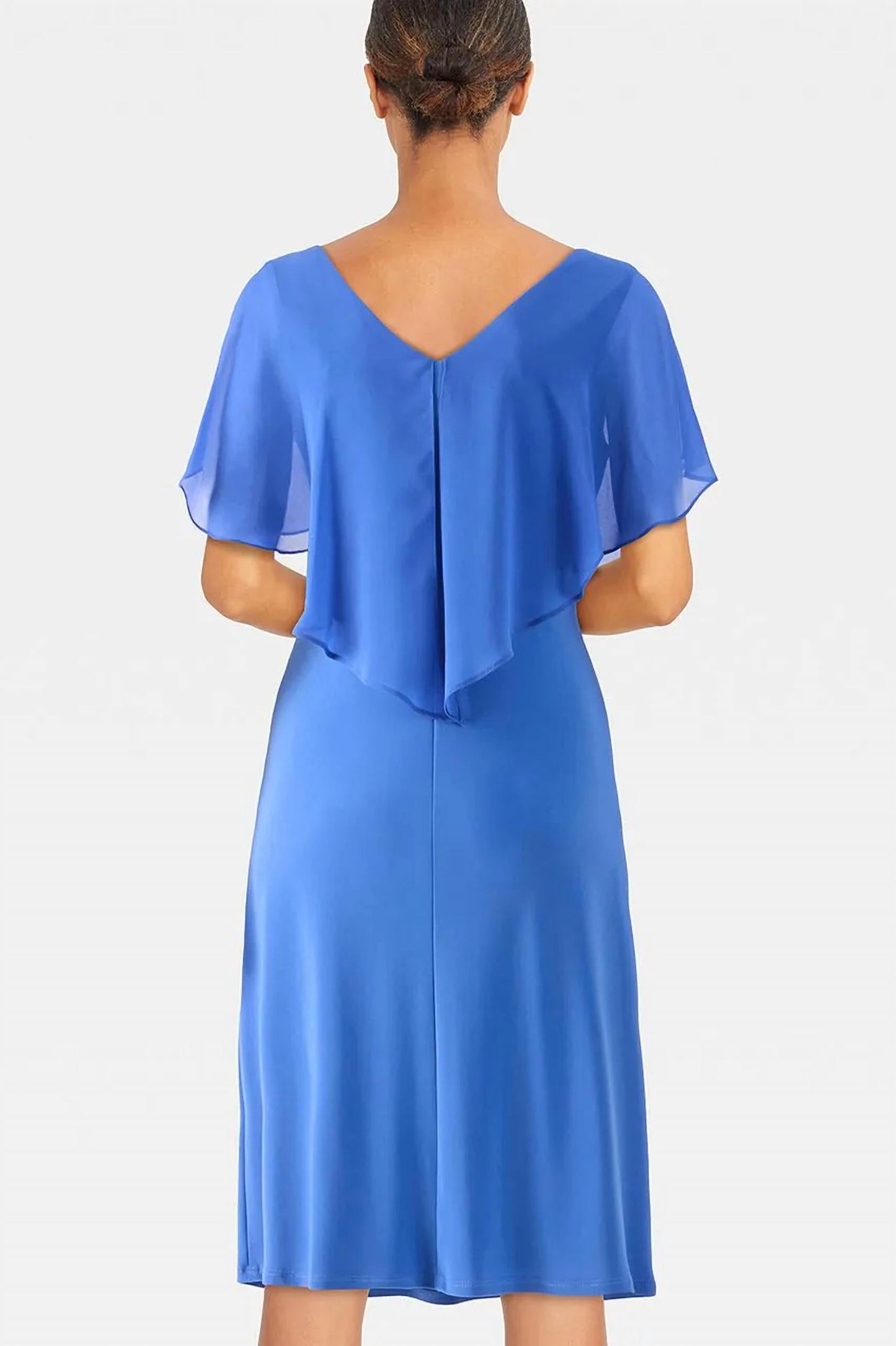 Joseph Ribkoff - Chiffon Overlay Dress