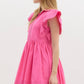 Entro - Embrace Today Flutter Sleeve Dress