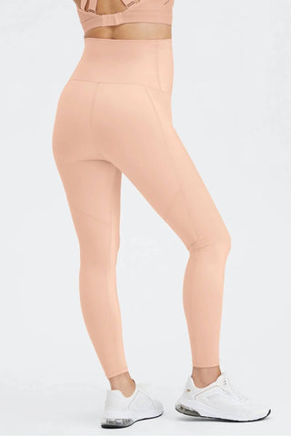 Fabletics - High Waisted Shine Maternity Leggings