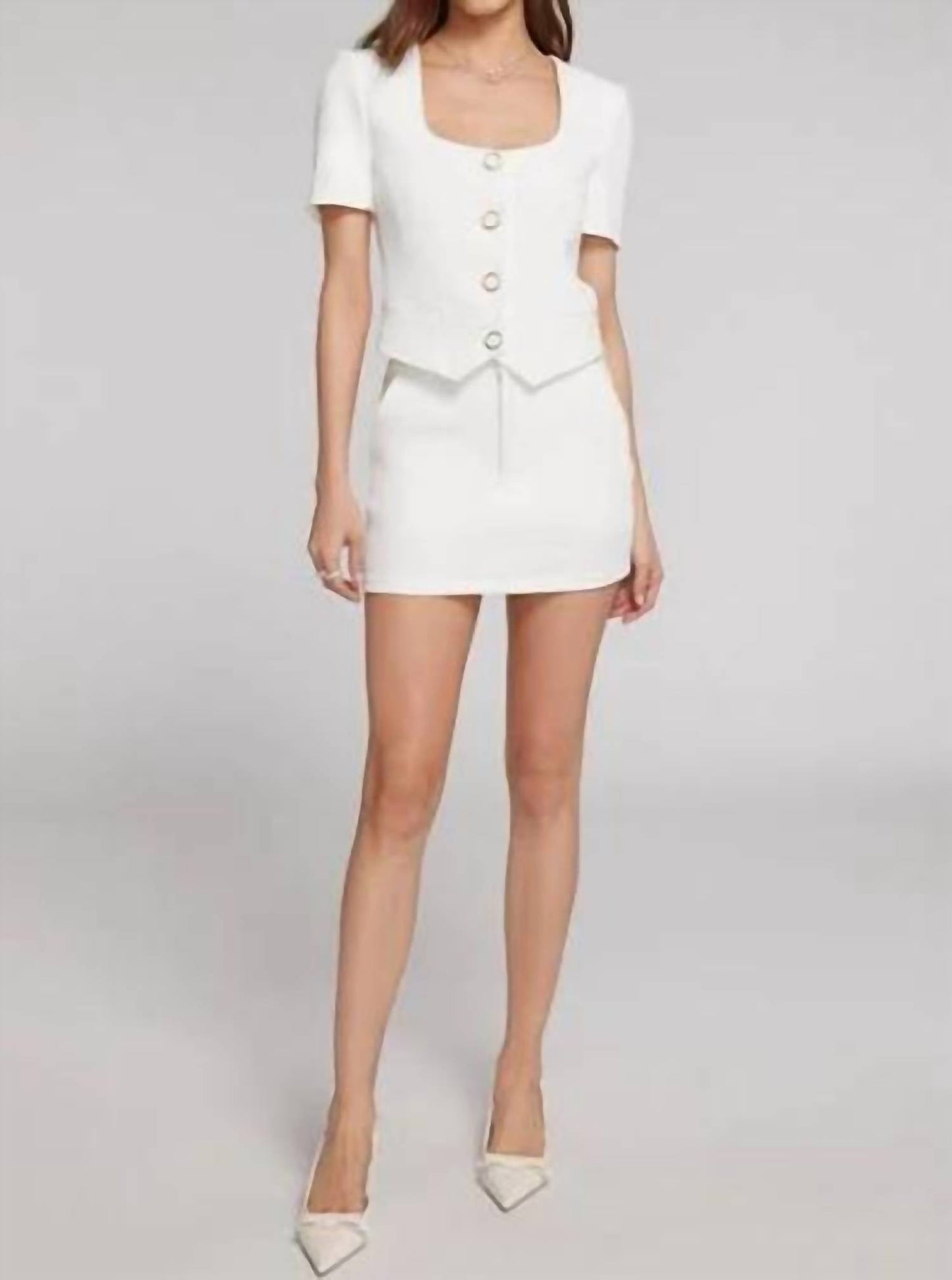 Generation Love - Daphne Crepe Miniskirt