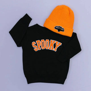 Sweet Wink - Spooky Patch Halloween Sweatshirt