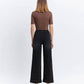 Vervet By Flying Monkey - High Rise Cuffed Baggy Wide Jeans