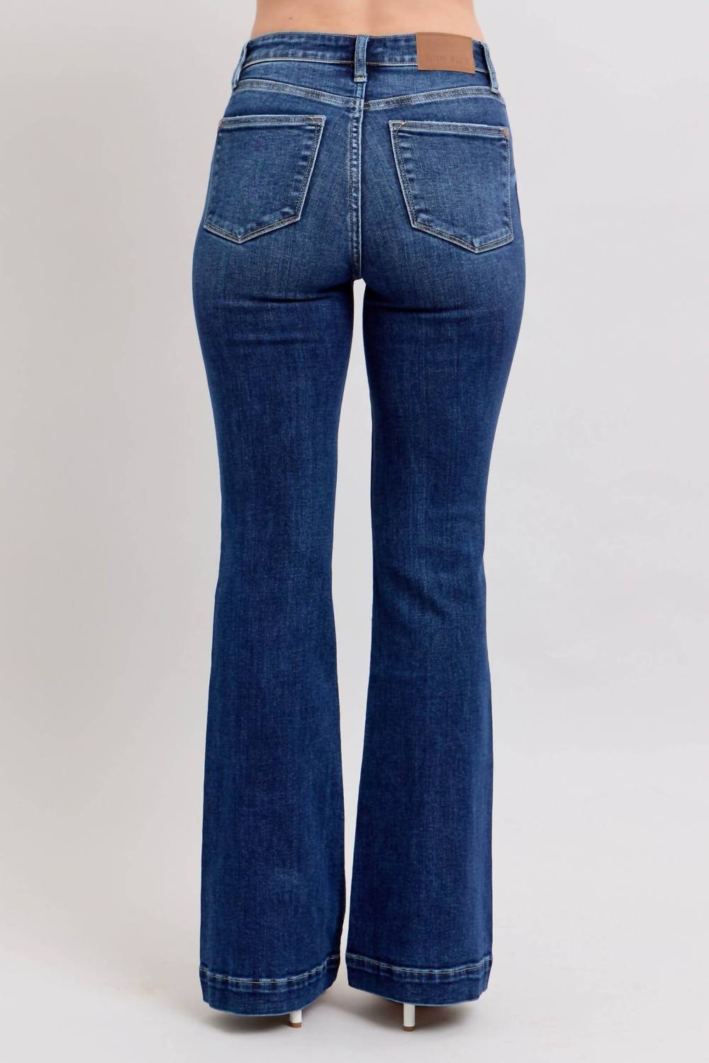 Judy Blue - Urban Chic High Waist Flare Trousers