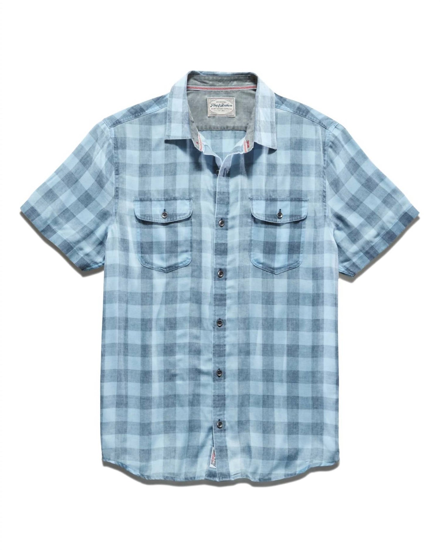 Flags & Anthem - Cabot Short Sleeve Vintage Wash Shirt