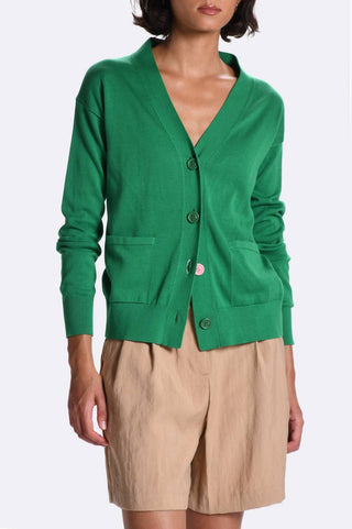 Cissa - Wrap V Neck Cardigan