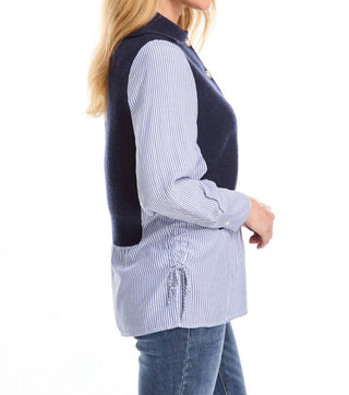 Fdj - Mixed Media Sweater