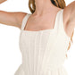 Reset By Jane - Square Neck Corset Dress