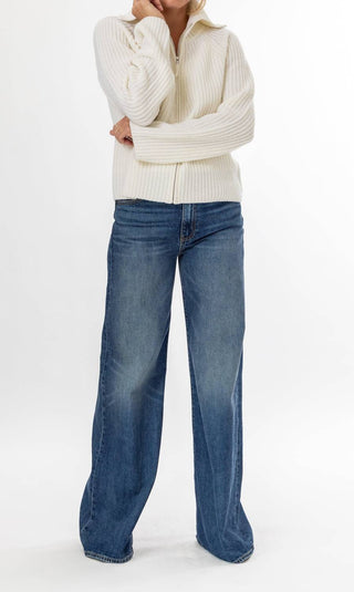 Allude - Zip Cardigan