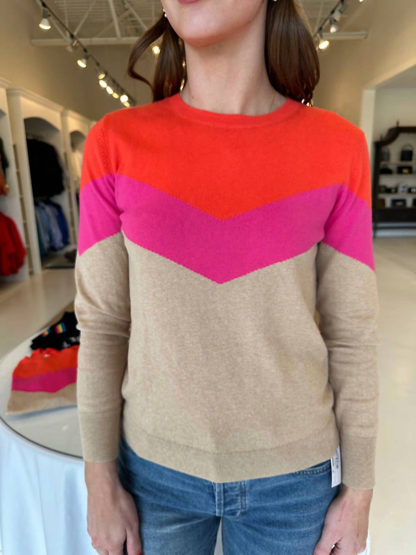 J. Society - Chevron Sweater
