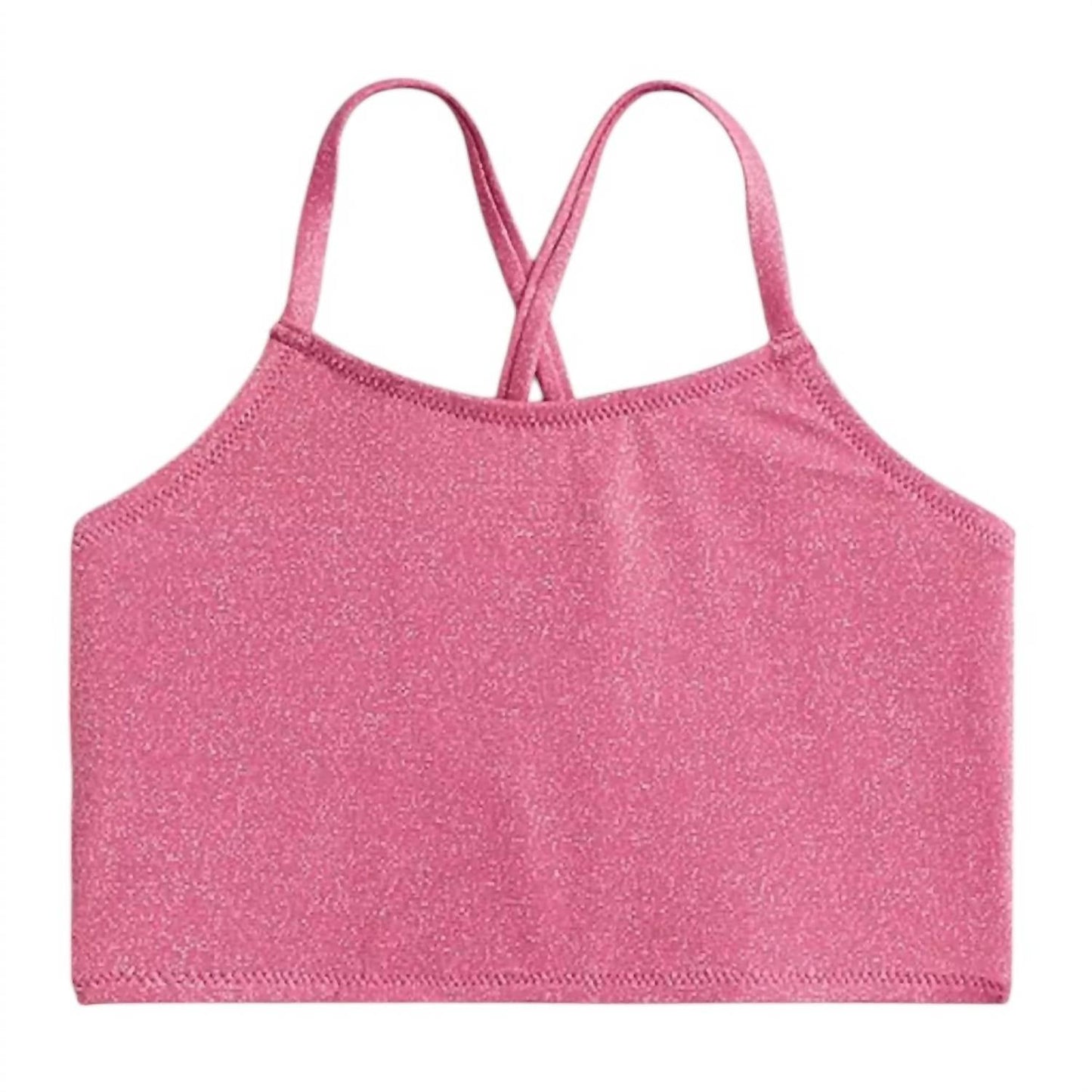 J.Crew - GIRLS SHIMMER TOP SWIMSUIT WITH UPF 50+