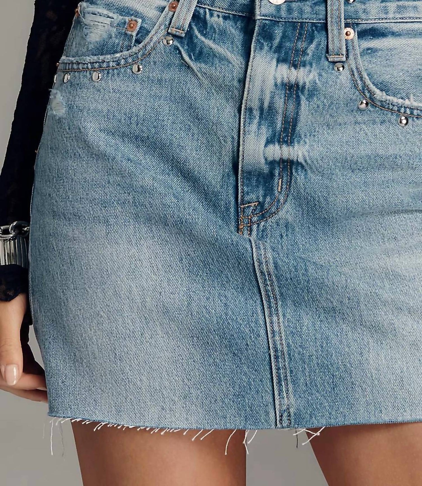 Pistola - Skye High Rise Mini Skirt