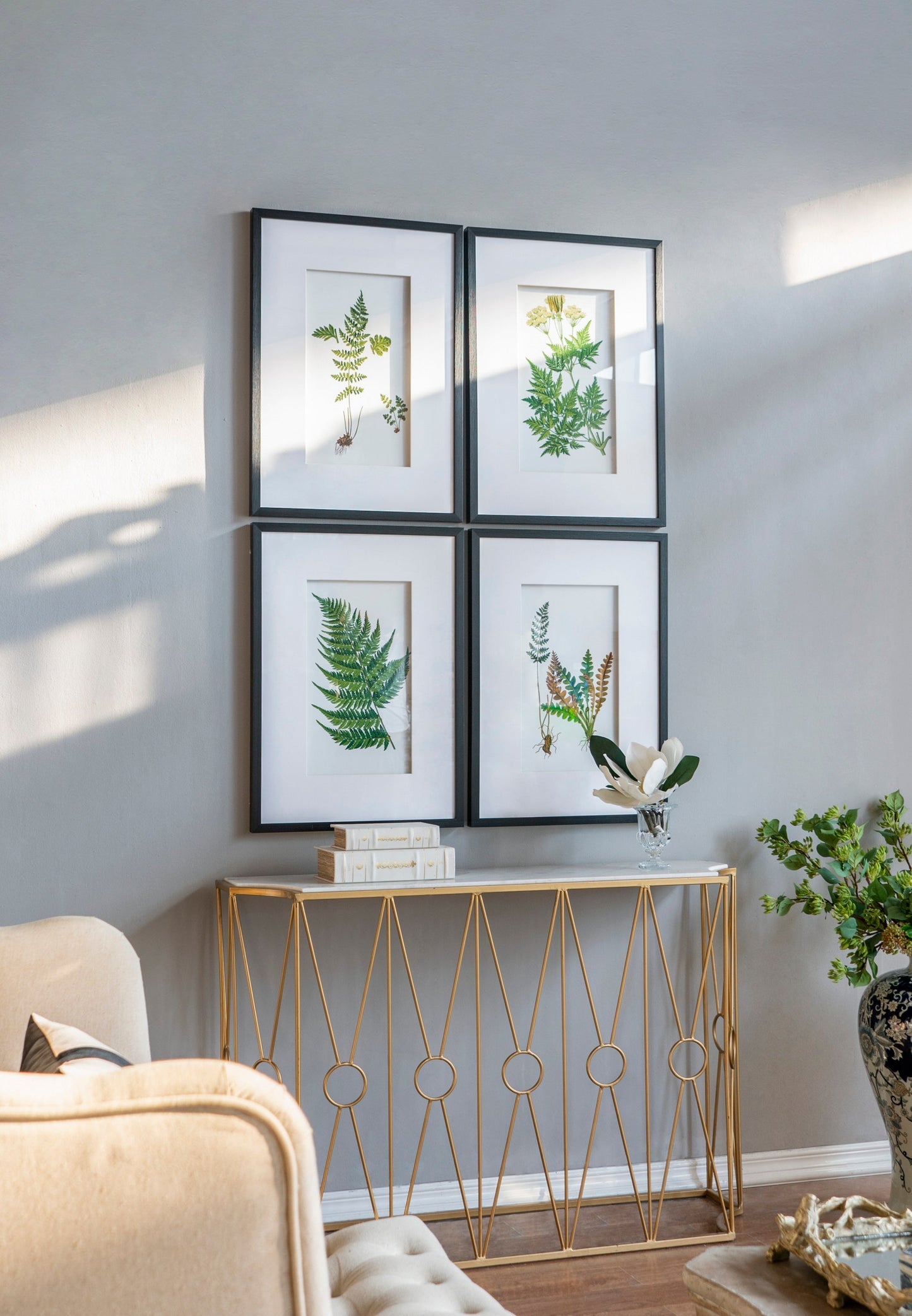 Verdant Grace™ — Elegant Fern Print Set