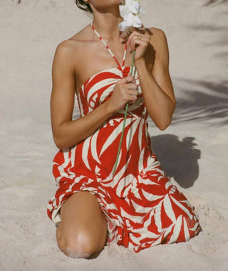 Z Supply - Elodi Palm Floral Midi Dress