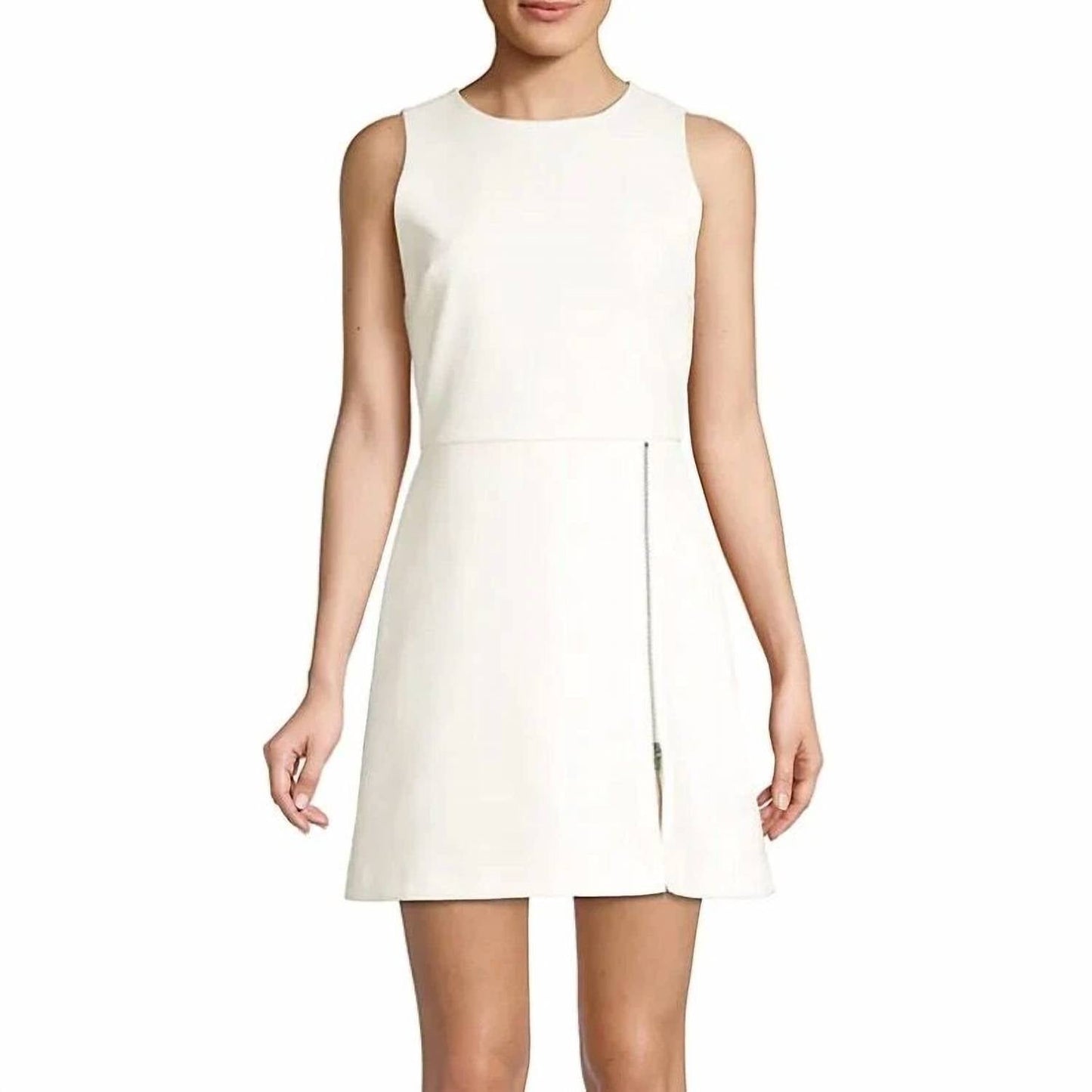 Alice + Olivia - Julie Zip Mini Dress