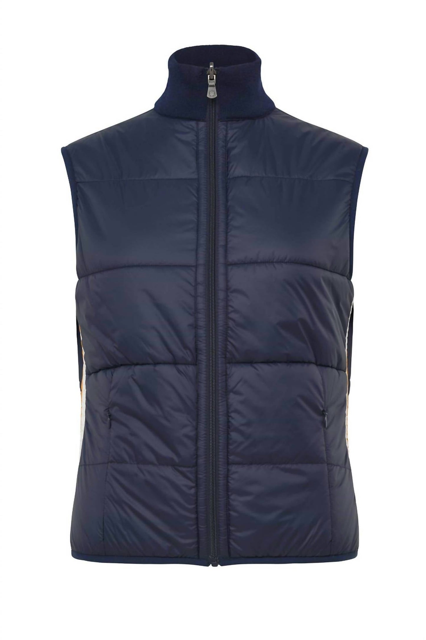 Anatomie - Terry Nylon Sweater Vest With Stripe