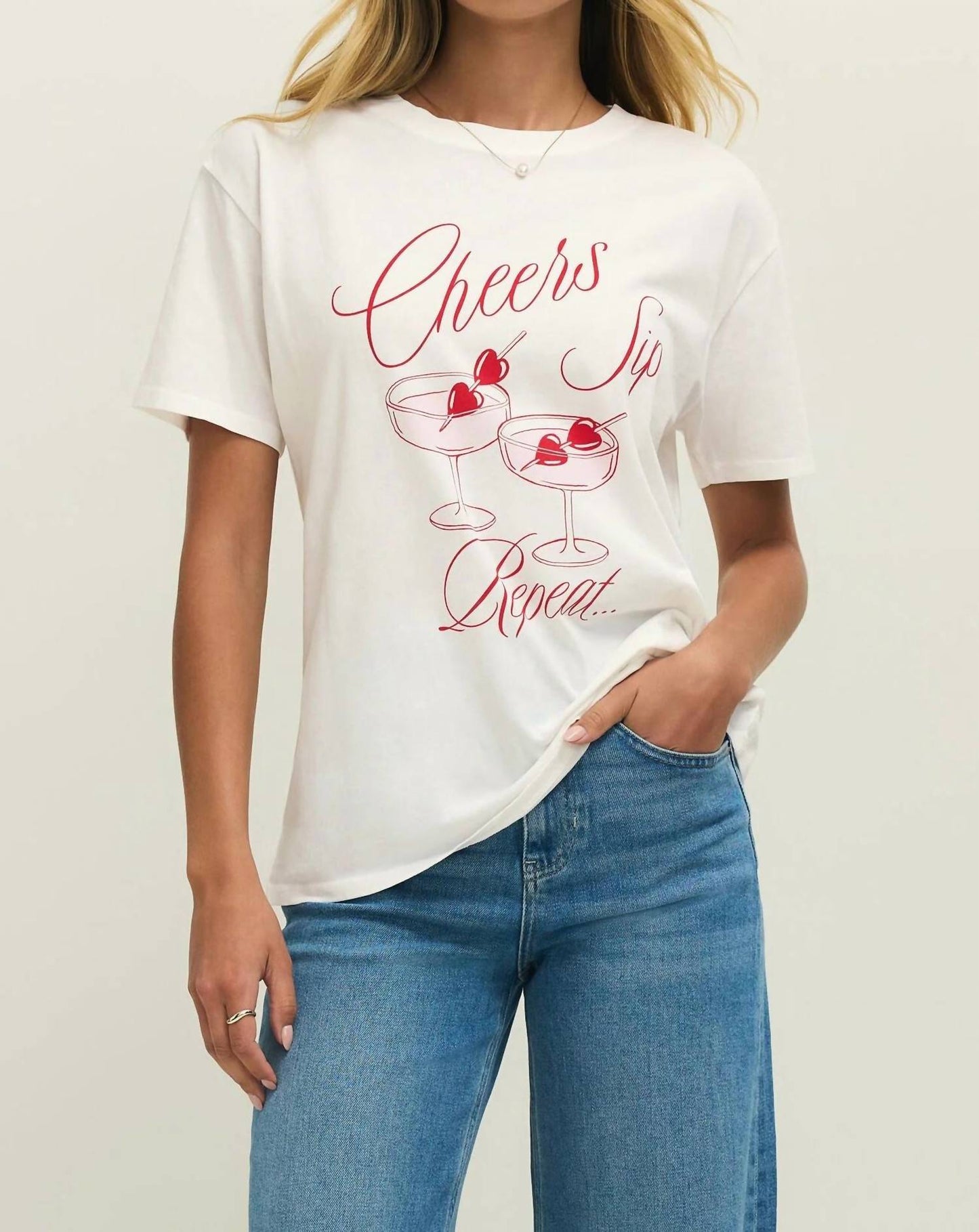 Z Supply - Cheers Boyfriend Tee