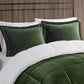 King Plush to Sherpa Down Alternative Comforter Set
